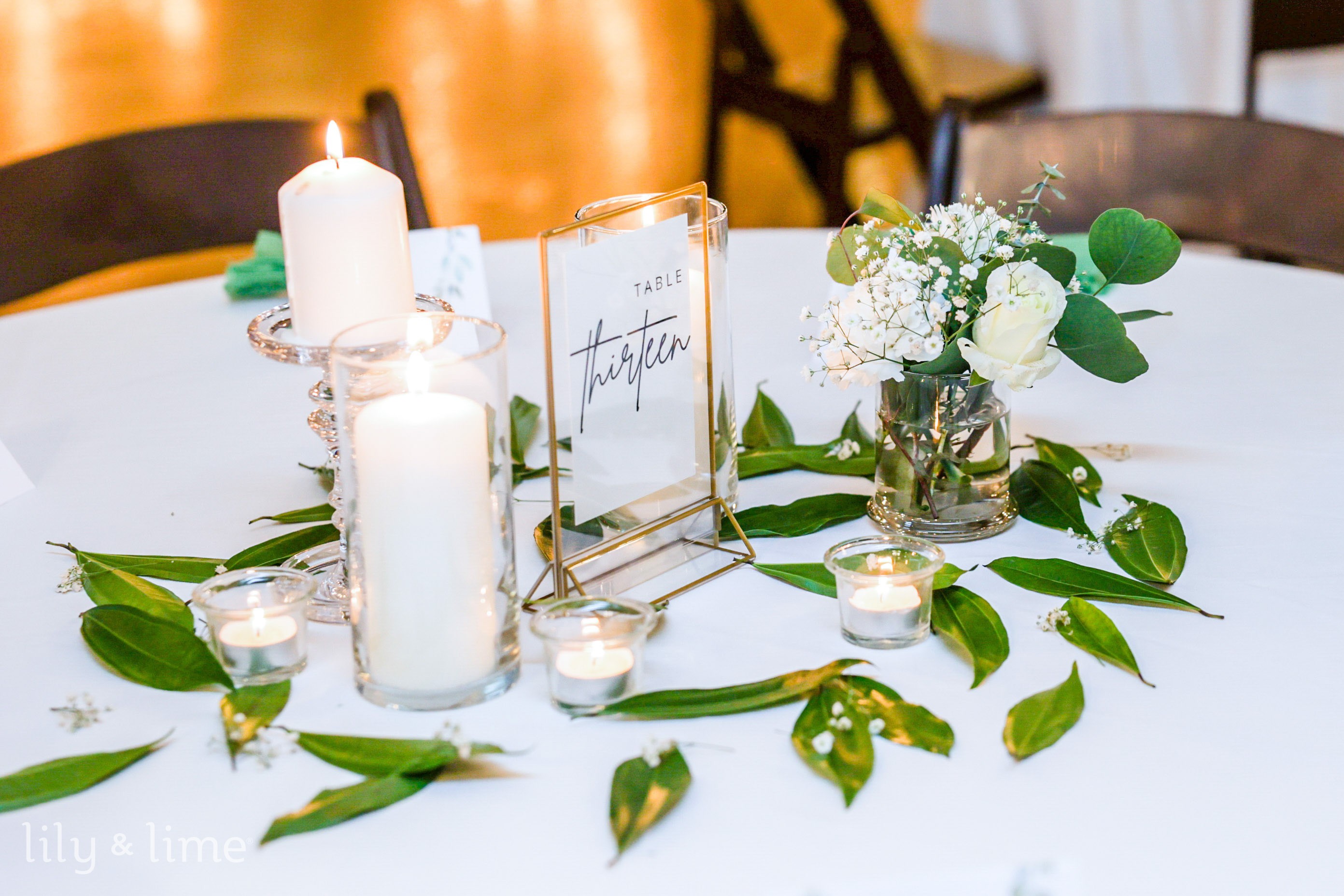 Candlelight Centerpiece Ideas To Light Up Your Wedding Reception Lily And Lime