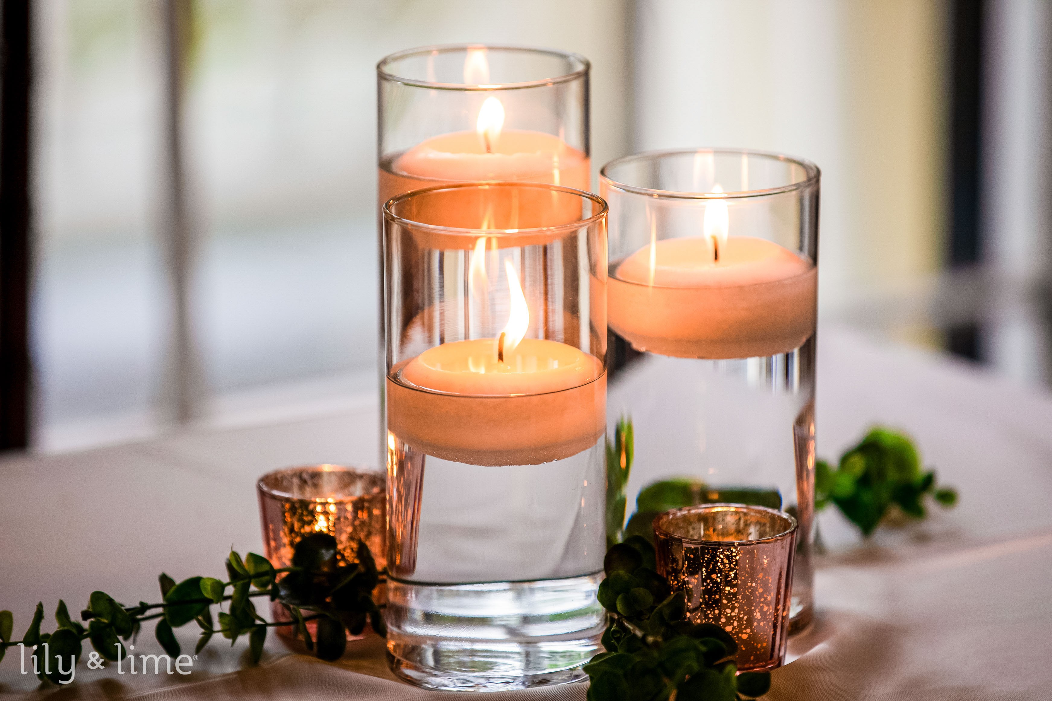 High Quality Mini Glass Candle Jars with Large Base for Sale