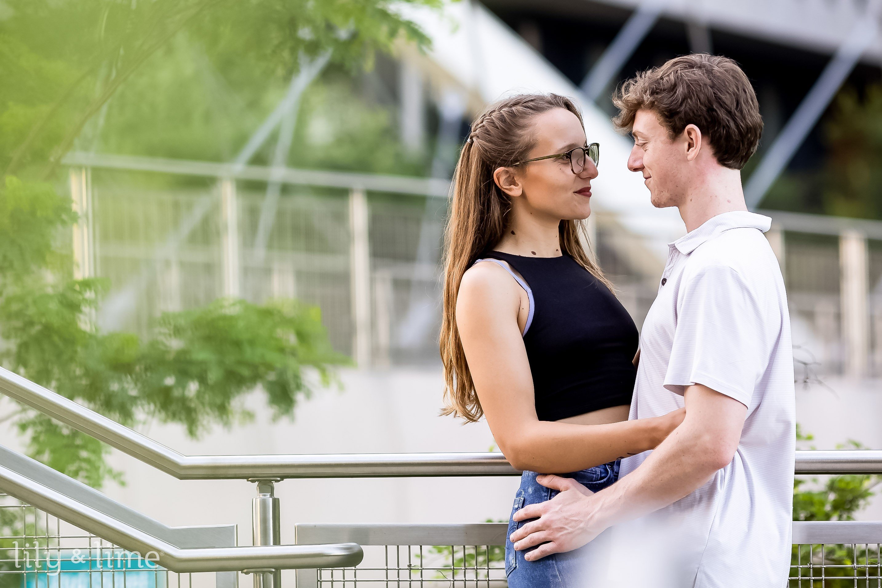 Emily And Gage's Engagement Journey Through Austin's Vibrant Playground