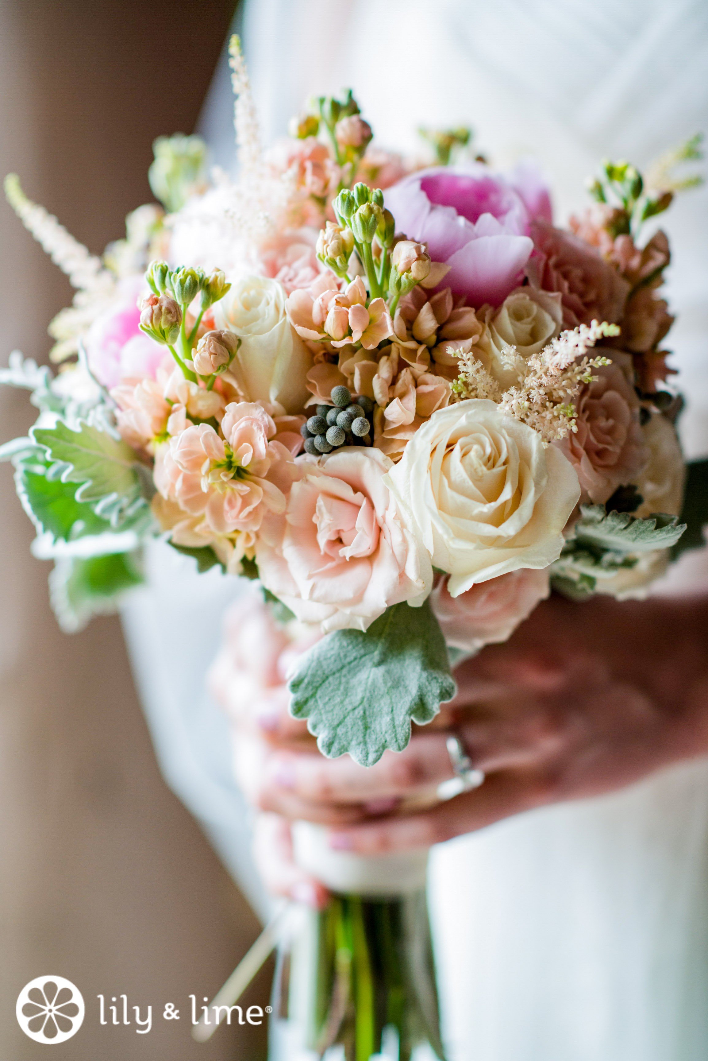 Pink Bridal Bouquet, Dried Flower Bouquet, Wildflower Bouquet, Dry  Flower Bou