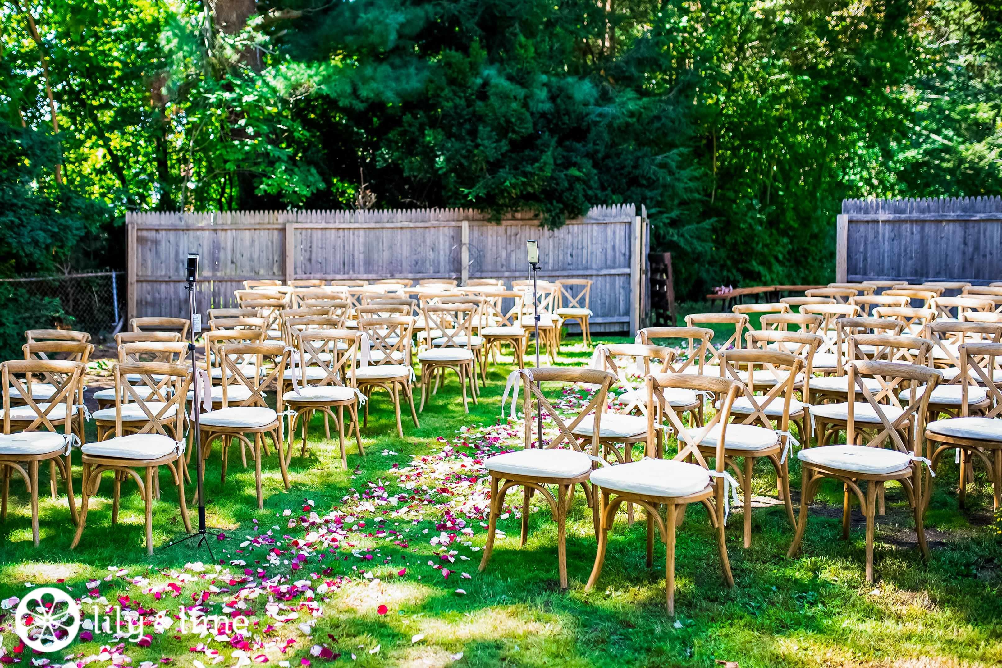Low-budget Ideas for a Small Intimate Backyard Weddings | Lily u0026 Lime