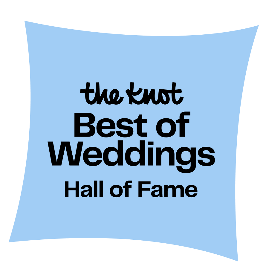 The Knot best weddings Hall of Fame 2025